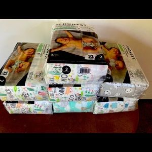 SOLD-Honest Diapers size 2
